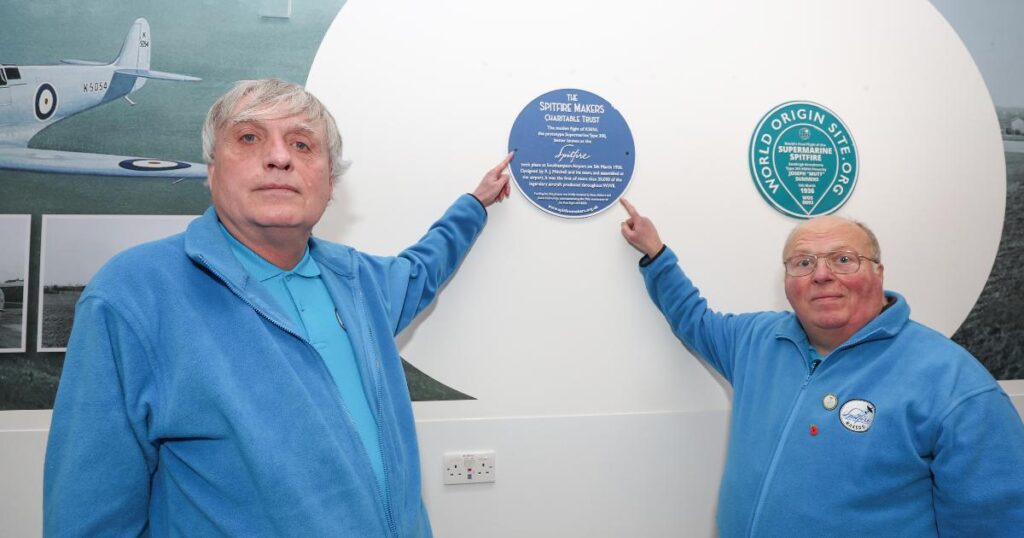 Southampton Airport recognised as 'birthplace' of Spitfire