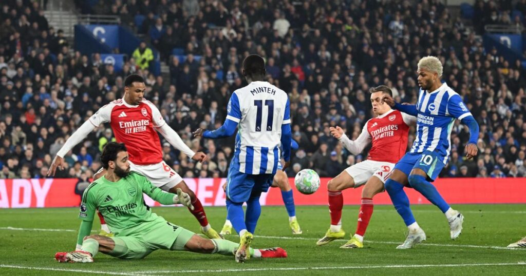 No happy omen for Brighton in 1-0 defeat by Arsenal