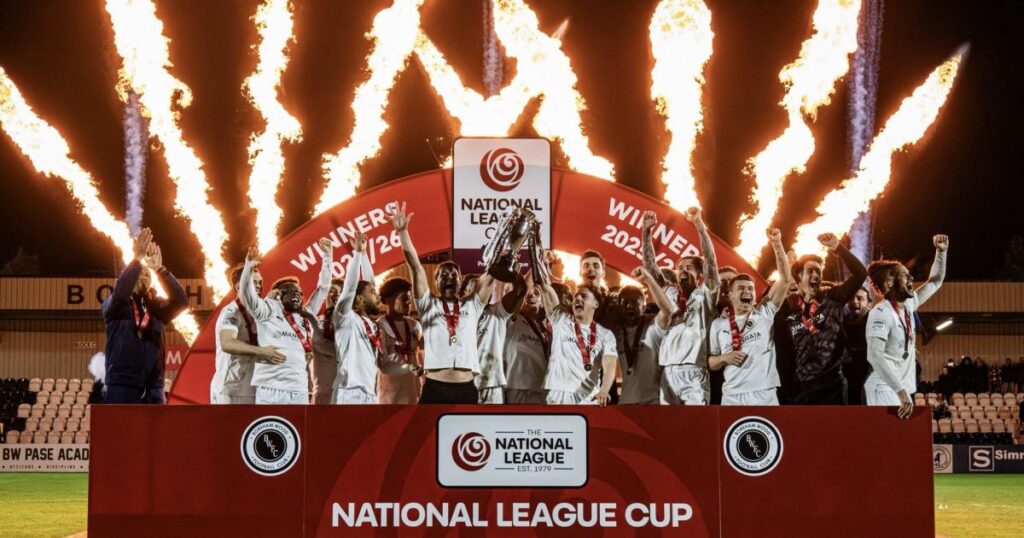 Ipswich Town - Leon Ayinde wins National League Cup with Boreham Wood