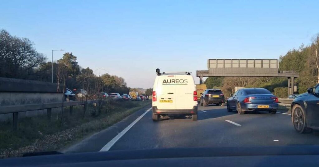 Motorcyclist seriously injured in crash on A31 at Ringwood