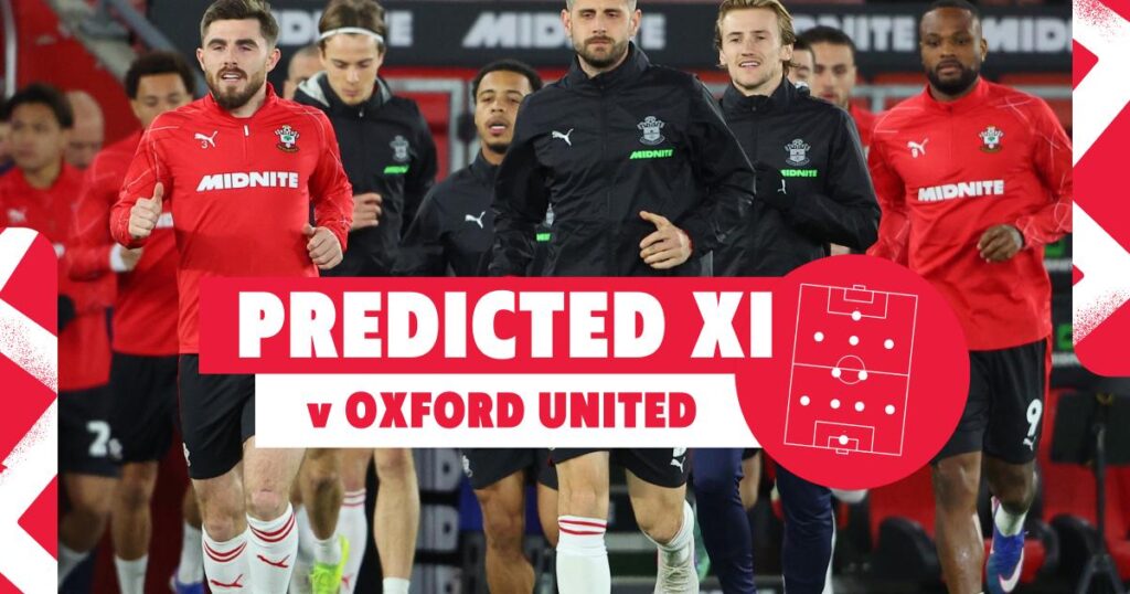Southampton FC predicted team to face Oxford United in Championship Southampton FC predicted team to face Oxford United in Championship