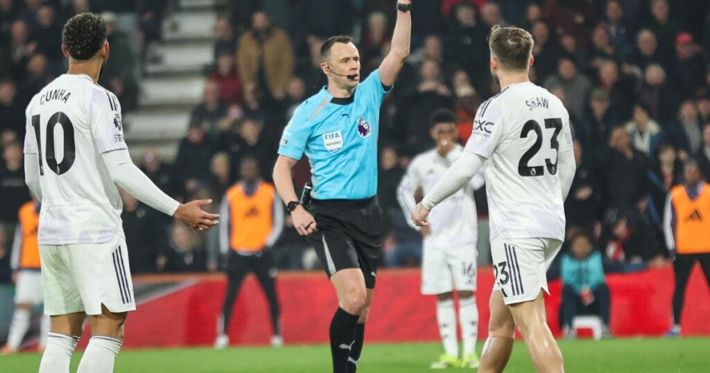 Manchester United to complain over referee decisions vs Bournemouth
