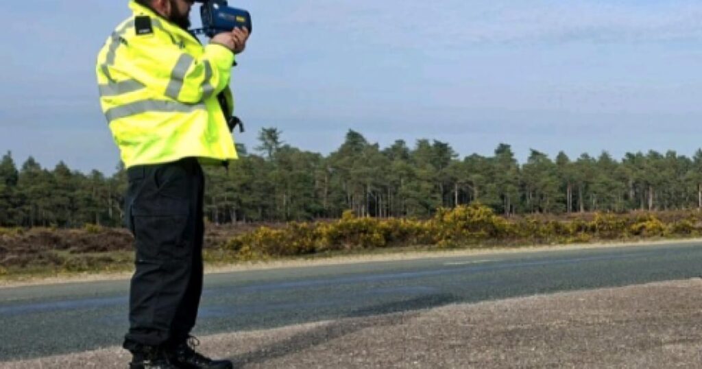 Police lie in wait during New Forest speeding crackdown