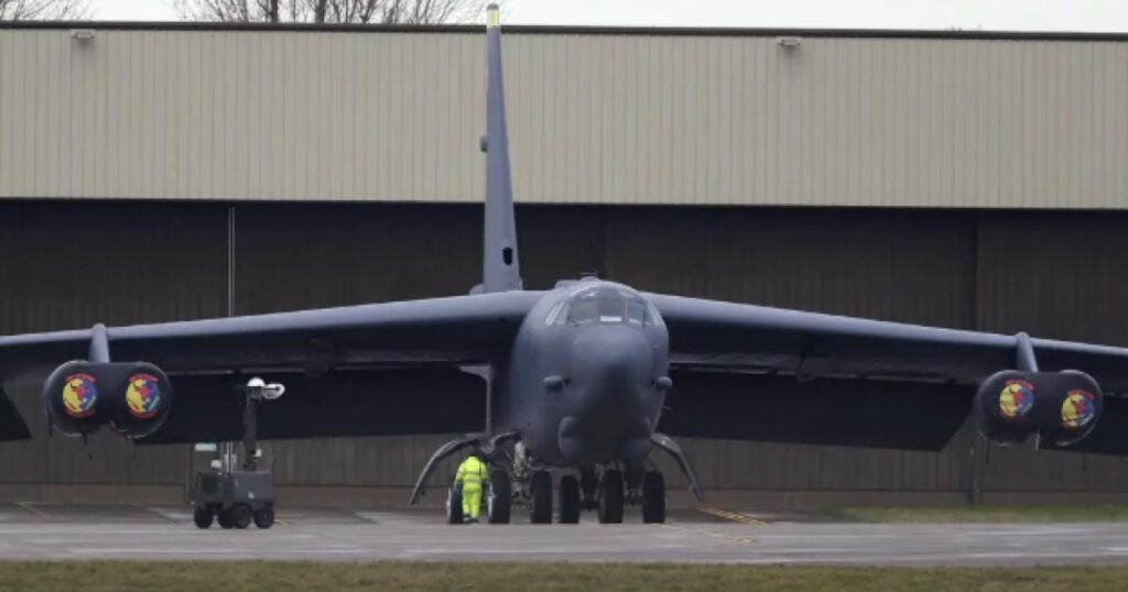 US Air Force B-52 bomber declares emergency near Southampton