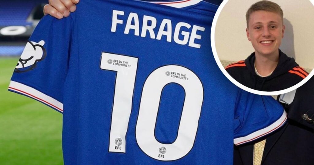 Ipswich Town cancel Nigel Farage shirt request from AwayDays