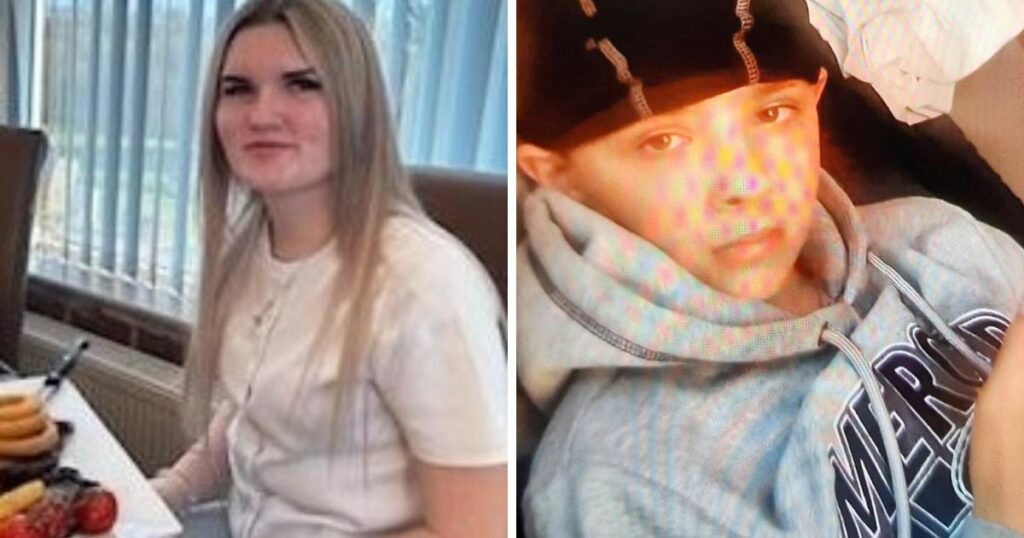 Police search for two missing teens Oscar and Lottie