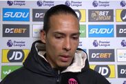 Virgil van Dijk post-match interview