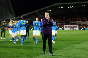Rob Edwards has overseen a real upturn in results in the Premier League. (Photo by Brett Patzke - WWFC/Wolves via Getty Images)