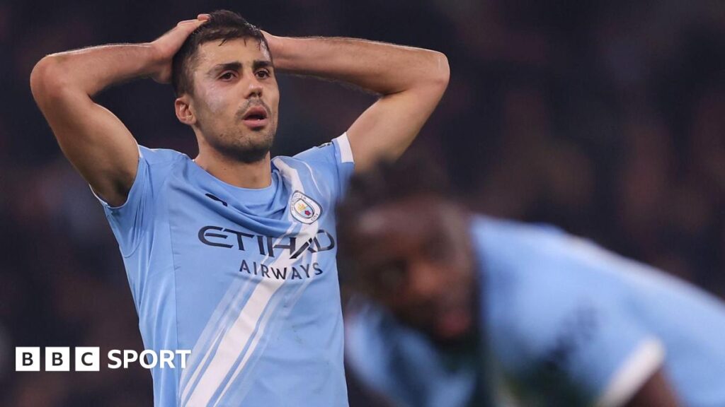 Man City 2-2 Nottingham Forest: Pep Guardiola's side blink first in title race