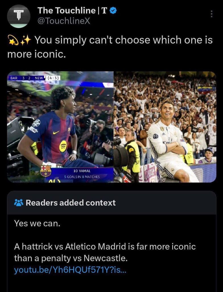 Community note didn't hesitate LOL