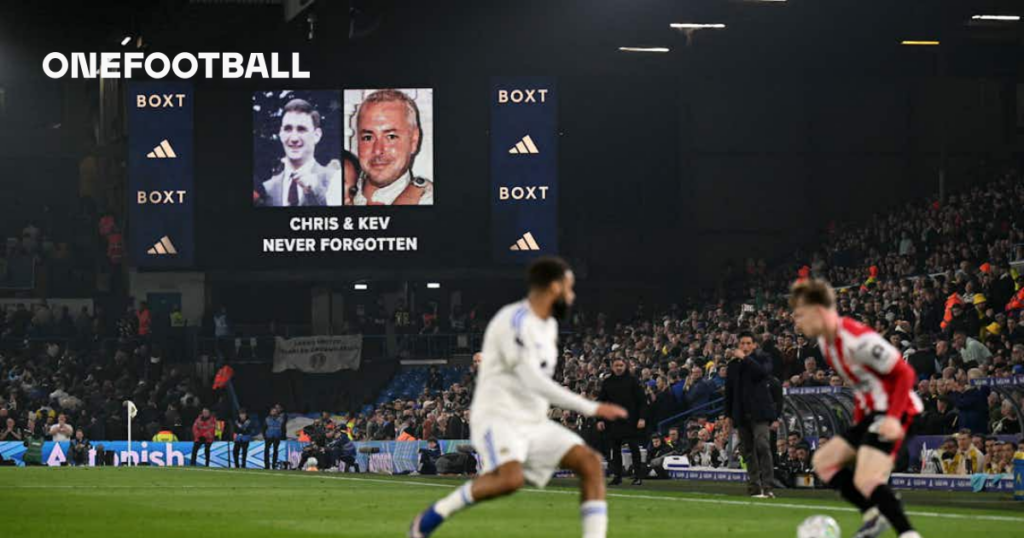 Elland Road unites to honour Christopher Loftus and Kevin Speight at Leeds’ 0-0 with Brentford