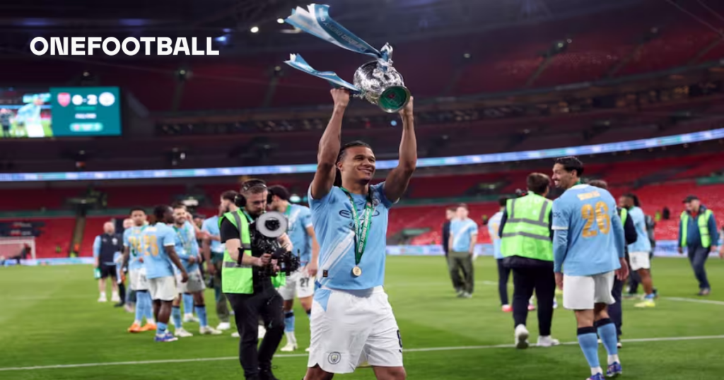 A Manchester City defender may have provided a clue about his future