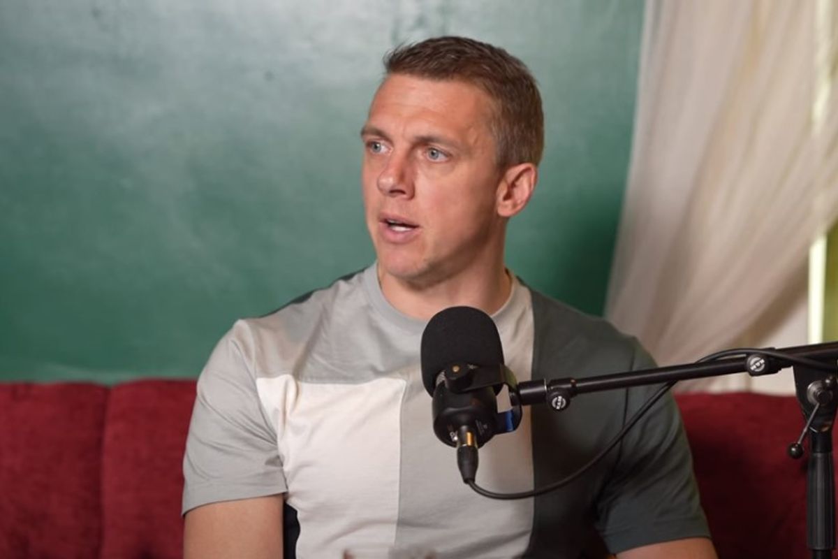 Stephen Warnock speaking