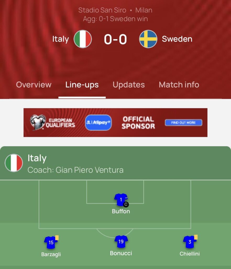 Juve fans are really on our case. We remember well their role in Italy failing to reach the 2018 World Cup at San Siro, led by their so-called “legends.” That match was the real beginning of Italy’s decline.