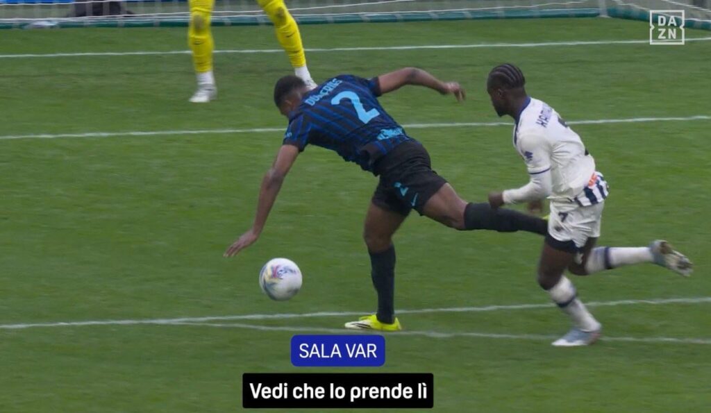 OPEN VAR AUDIO KRSTOVIC GOL [via Daniele Mari su X]