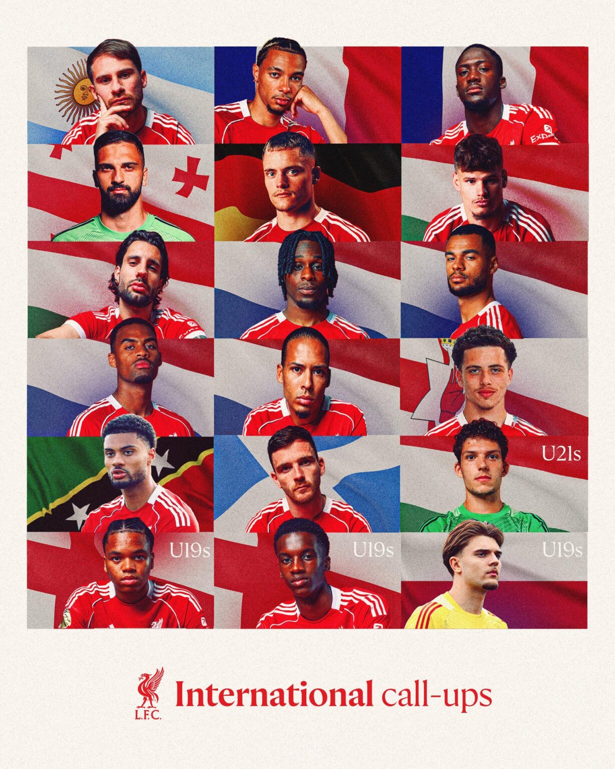 Good luck to the Reds selected for the upcoming international fixtures ✈️