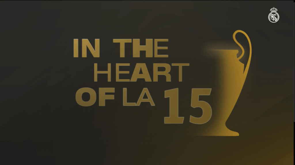 this premiered in RM Play a few hours back. did not expect this to run almost 2.5 hours! astonishing to think it was only 2 years ago. loved watching the journey to the fifteenth again, anticipation to the ties and the joy after winning each one. wish it was in youtube for all to watch. Hala Madrid!