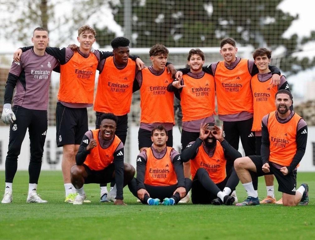 Today’s winning team in training🫡