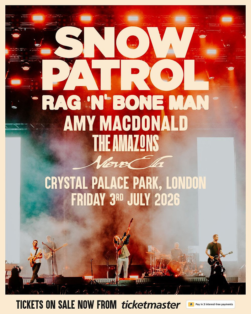Amy Macdonald and The Amazons Join Snow Patrol for Massive Crystal Palace Park Show