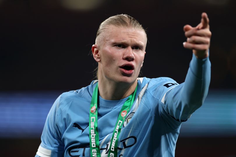 Erling Haaland shows true Leeds United colours with three-word message after Carabao Cup final