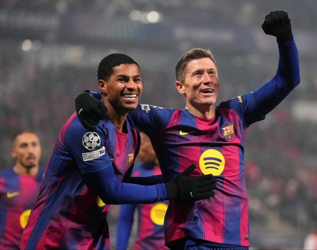 Barcelona’s search for a new No 9 – And what it means for Rashford and Lewandowski