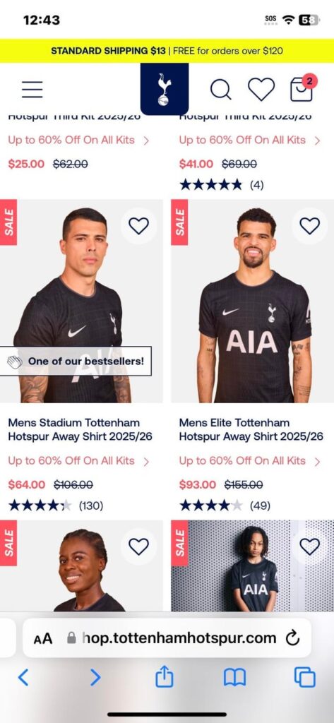 Did anybody buy the men’s stadium away Jersey? What did you think?