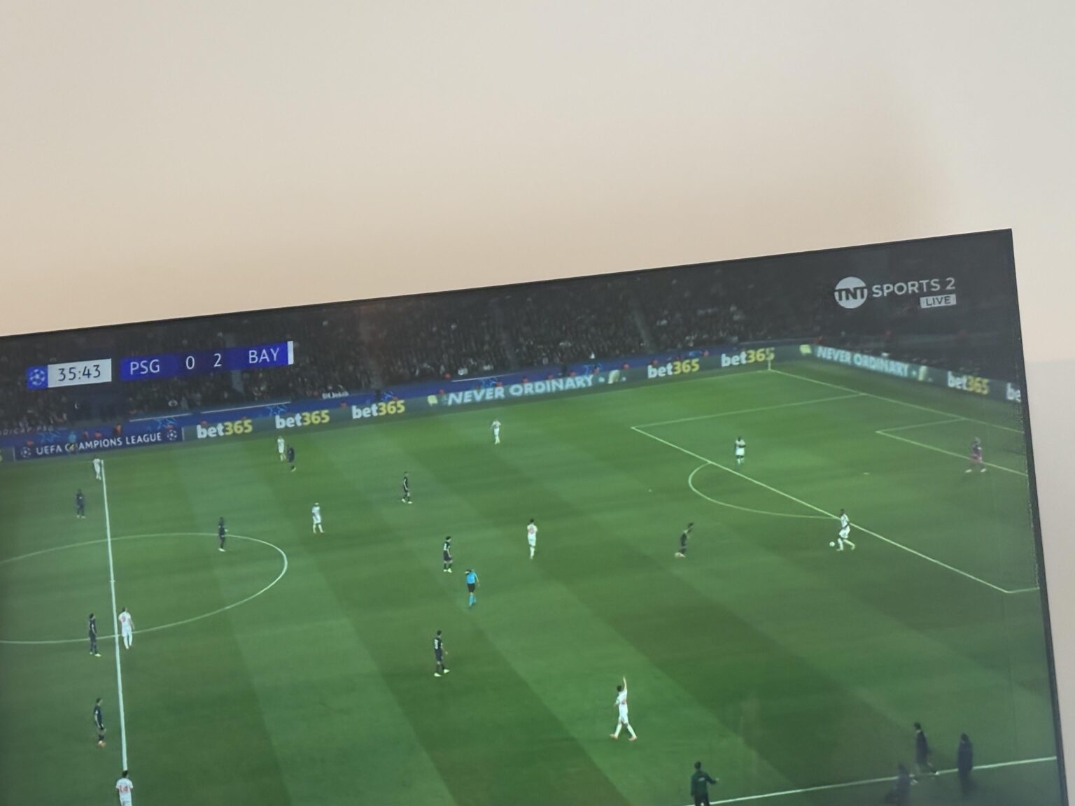 Just rewatching that PSG game That first half… we could’ve scored 5 or 6.