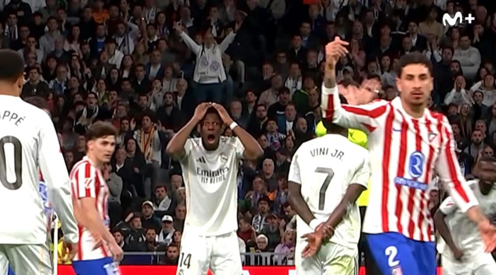 Tchou's reaction after Fede's red card is the most accurate expression of what all of us went through at that moment