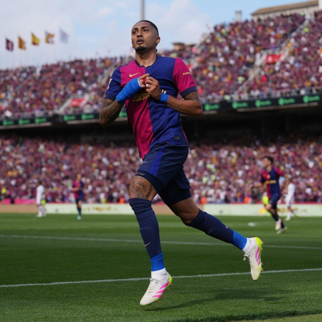 To all the people saying raphinha has been playing bad for the past few games,u r wrong the work he does defensively is better than some of our defenders and he also doesn't have a proper striker to finish his passes