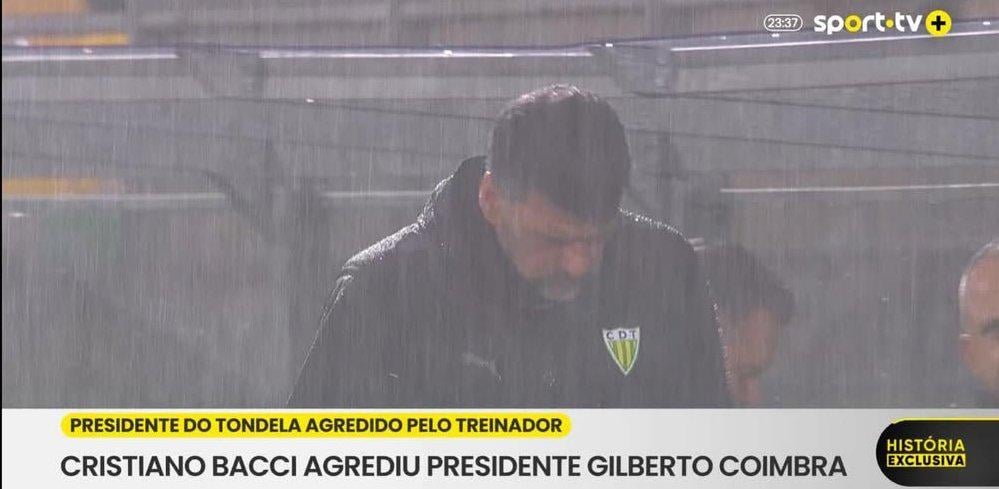 Discussão acessa entre Bacci e o presidente do Tondela 😬

@sporttvportugal
 fala mesmo de uma alegada agressão do treinador.