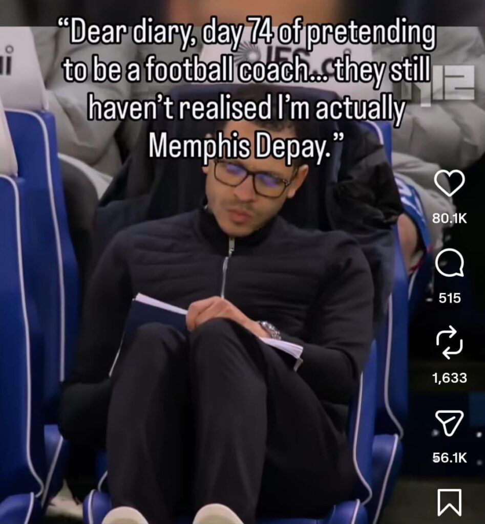 What getting whooped 8-2 does to a man