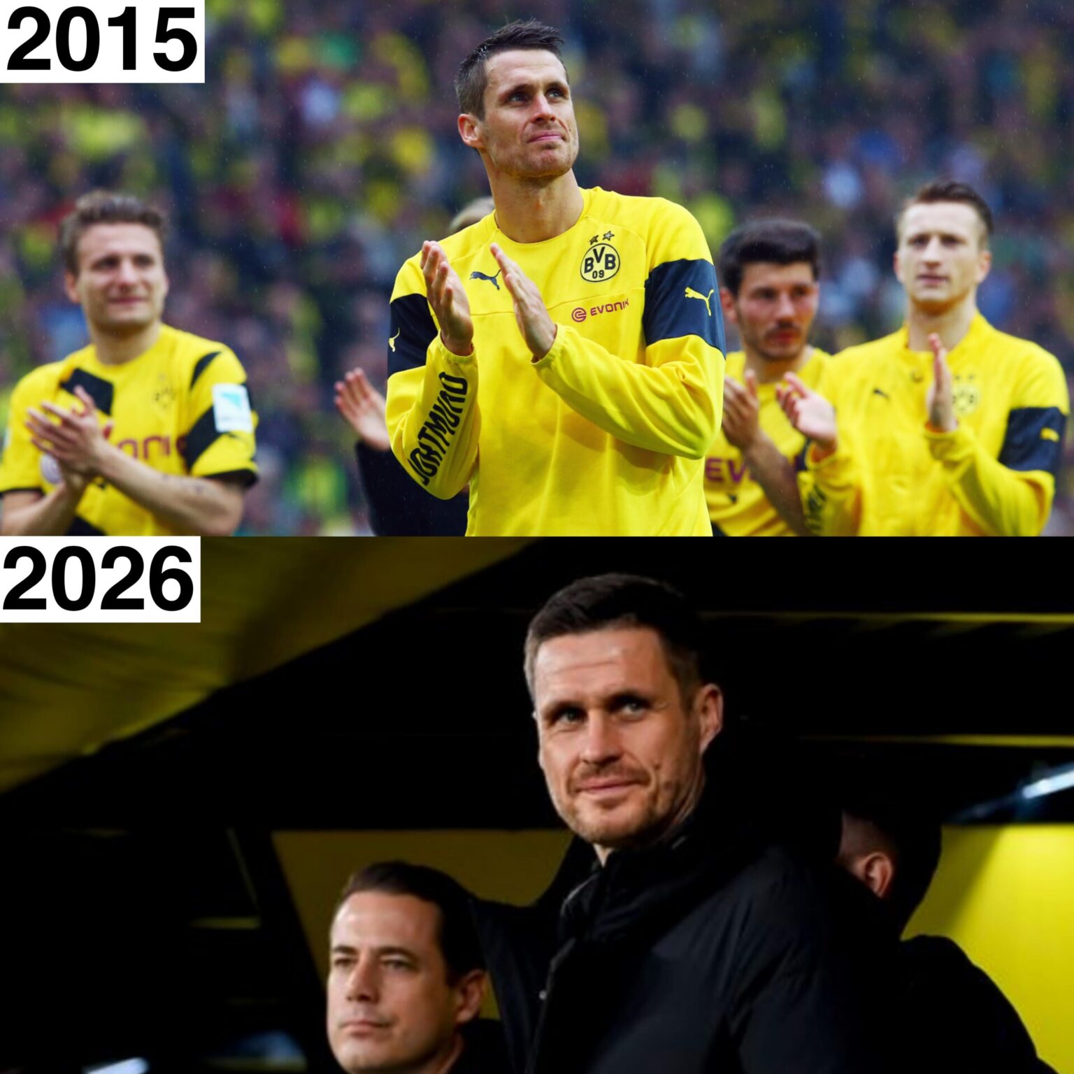 2015 ➡️ 2026 From leading on the pitch to leading behind the scenes, gave everything to. Thank you for everything, Sebastian Kehl.