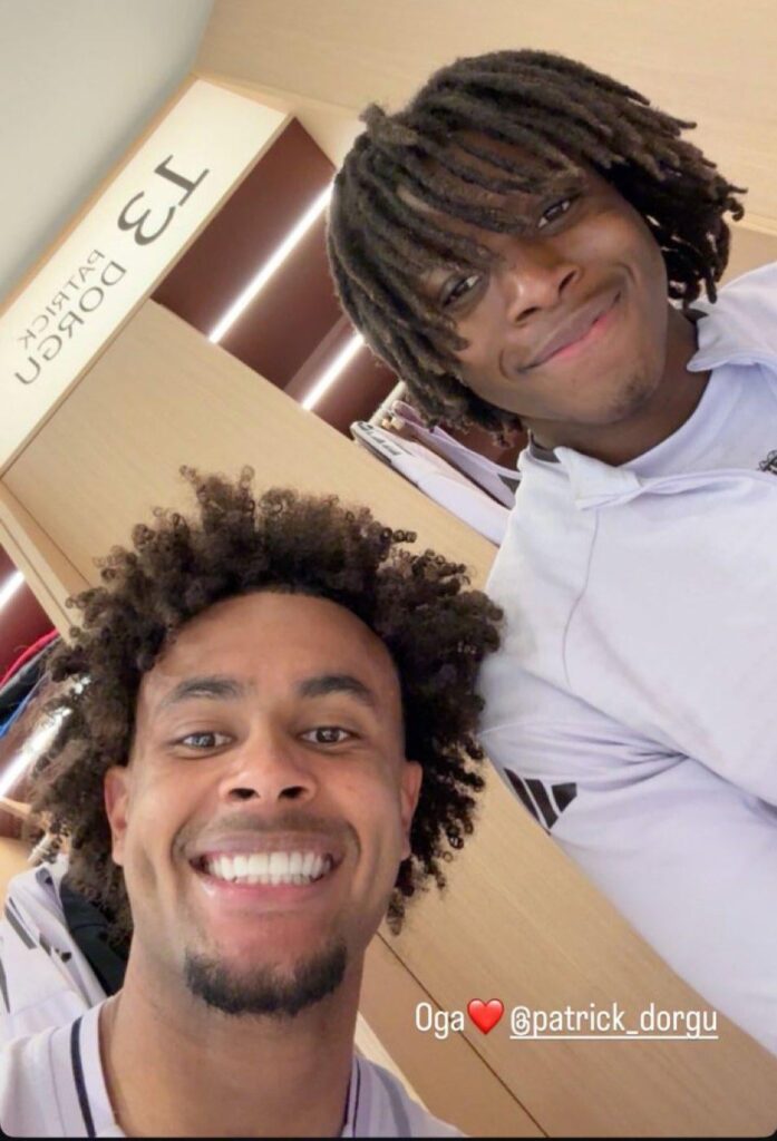 🚨📸 | Joshua Zirkzee on Instagram:

“Oga ❤️ @PatrickDorgu13”