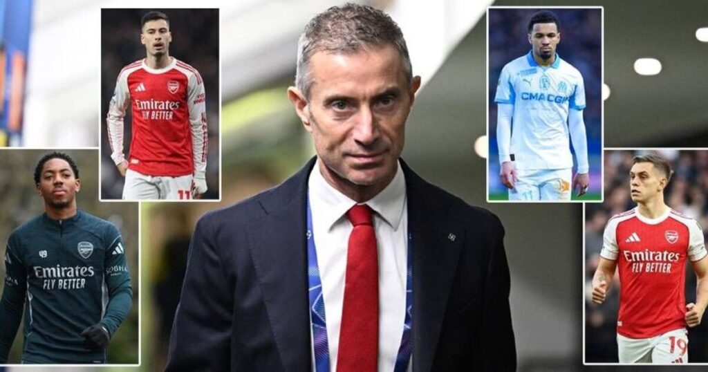 Arsenal could sell 11 players as Andrea Berta outlines transfer plan | Football | Sport Arsenal could sell 11 players as Andrea Berta outlines transfer plan
