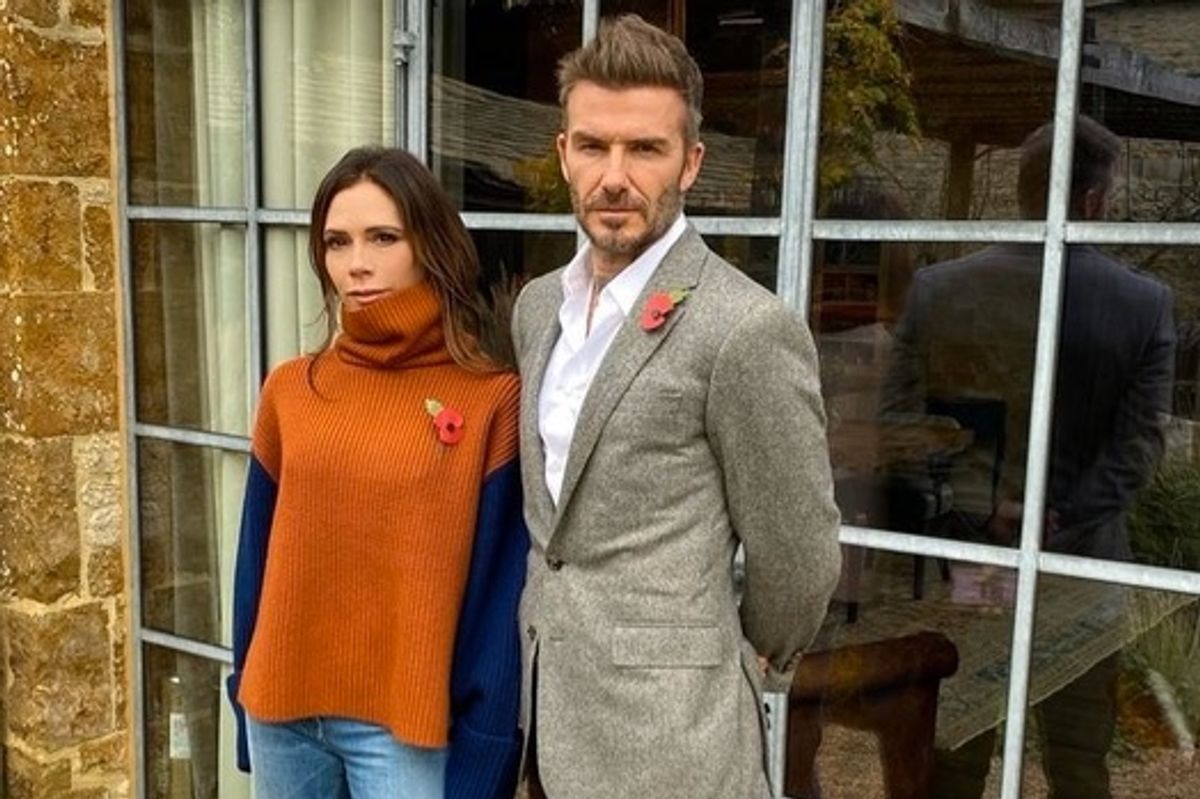 The Beckham's Cotswolds residence was impacted by Storm Henk