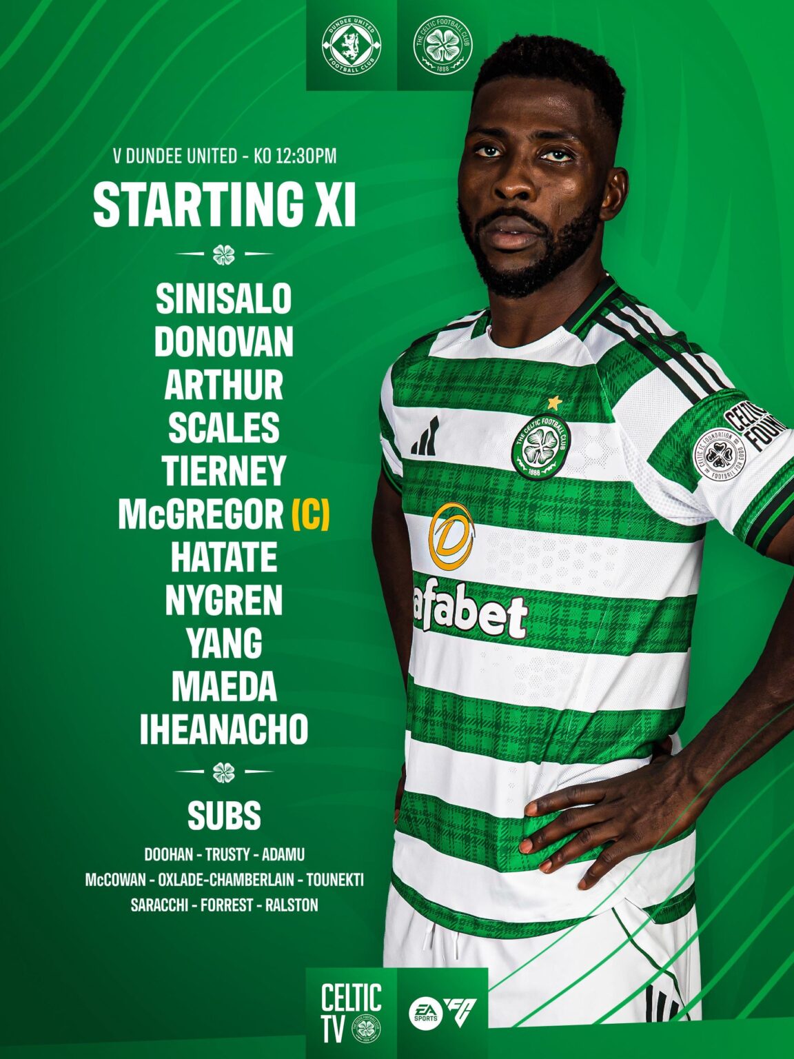 Team to play Dundee United