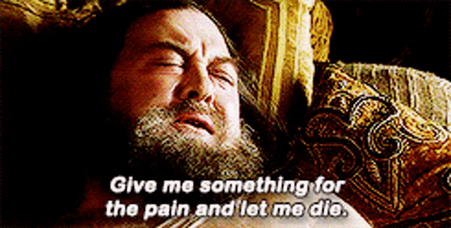 Gods we were once strong