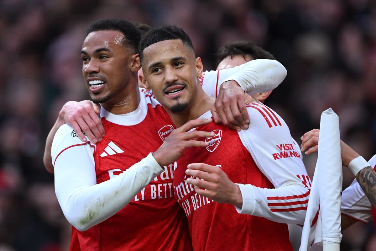 William Saliba missed the win over Brighton (Getty Images)