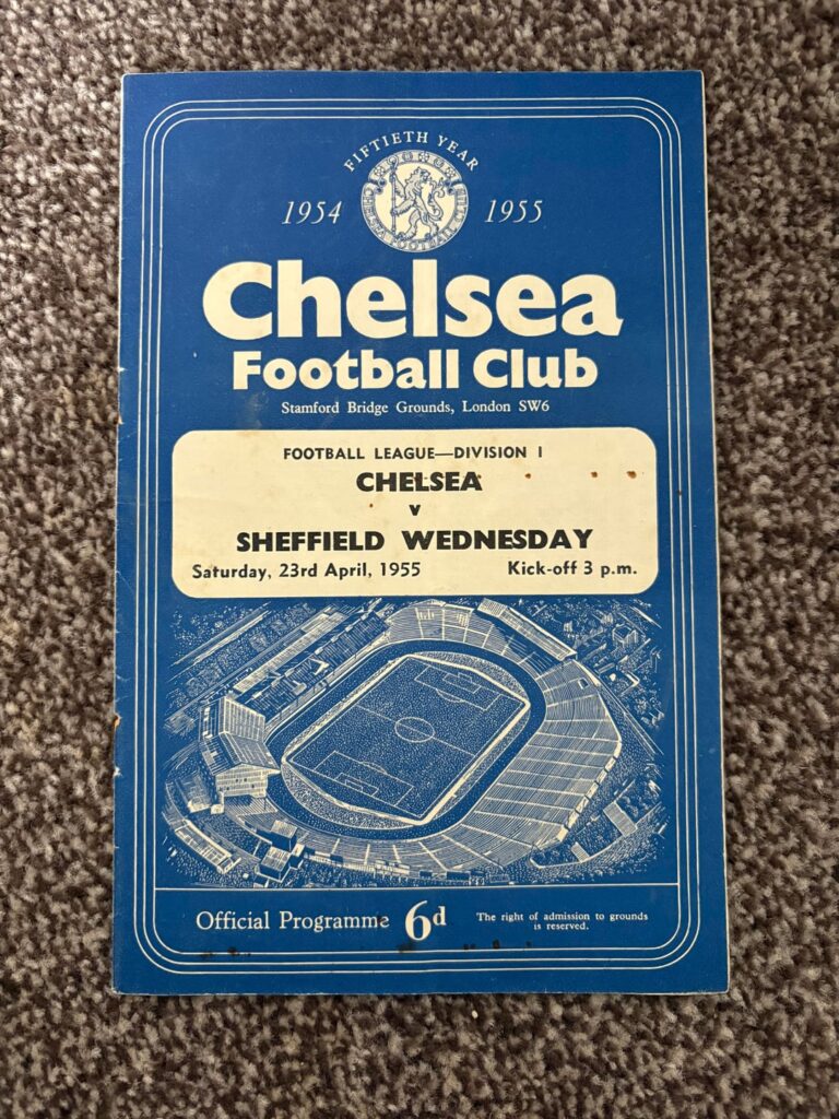 Matchday Programme: 54/55 season