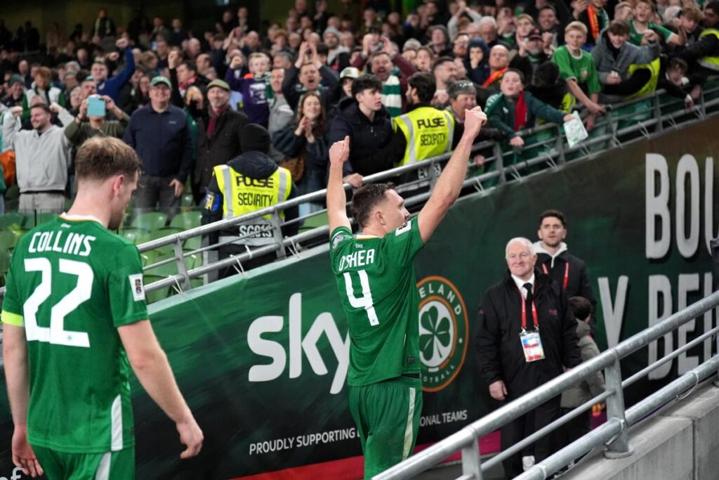 Town quartet named in Ireland squad for World Cup play-offs