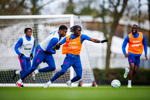 Yerson Mosquera and Mateus Mane (Photo by Brett Patzke - WWFC/Wolves via Getty Images)