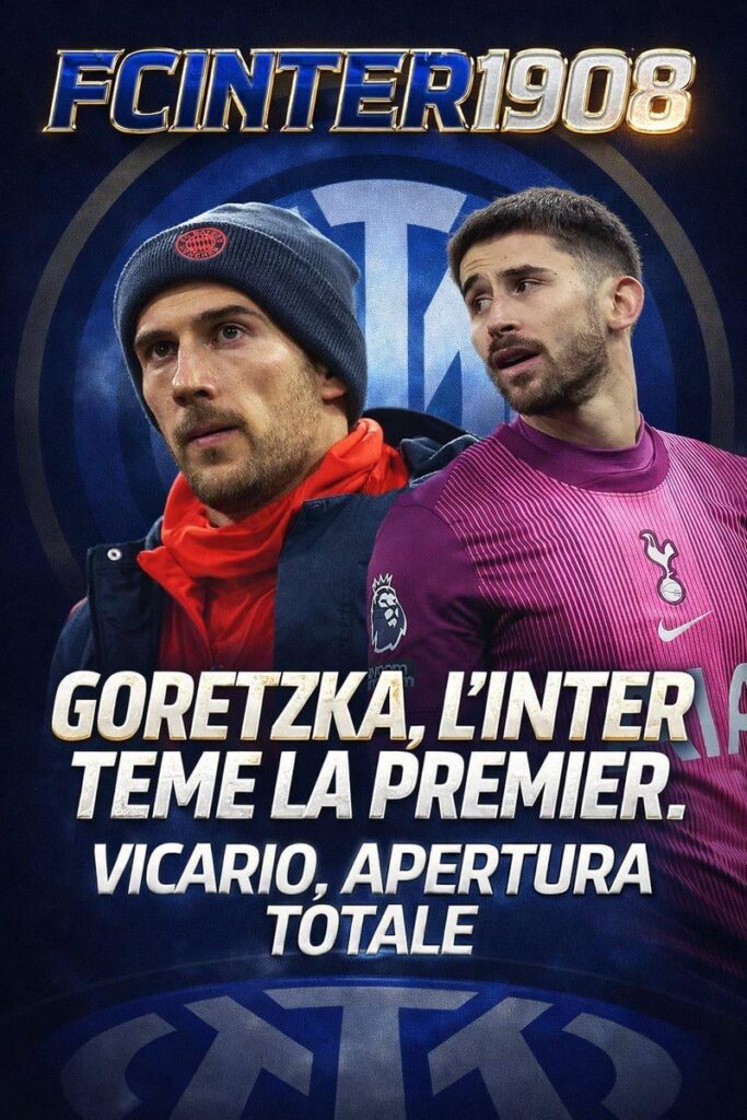 [Fabrizio/Moretto] Inter have had discussions with Goretzka's agents and remain interested but feel that Premier League clubs could come in with much higher bids. Vicario will be on the bench against Atletico Madrid: he wants to return to Italy and has given total openness.