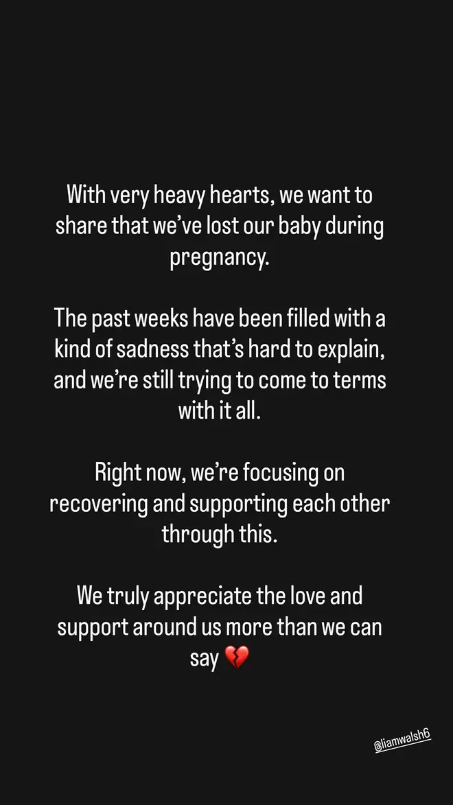 Missy Bo Kearns shared the news on Instagram.