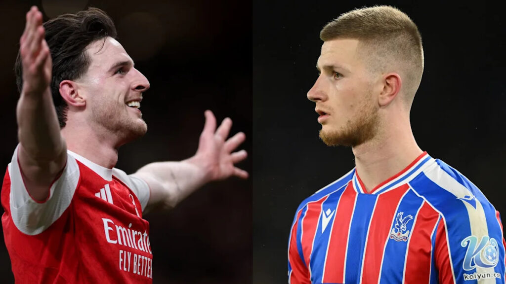 Shock Adam Wharton stat sees Declan Rice named as perfect role model - with Crystal Palace midfielder looking to Arsenal & England rival for inspiration