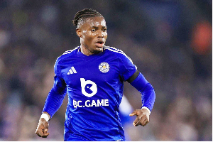 Fatawu Issahaku plays for Leicester City