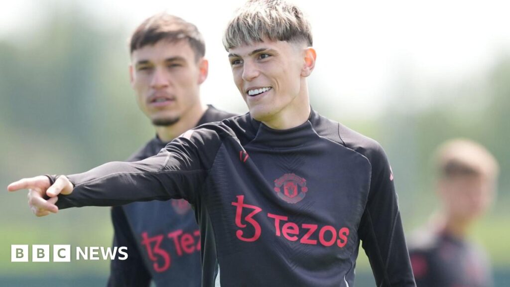 Garnacho caught speeding from training before Chelsea transfer Garnacho caught speeding from training before Chelsea transfer