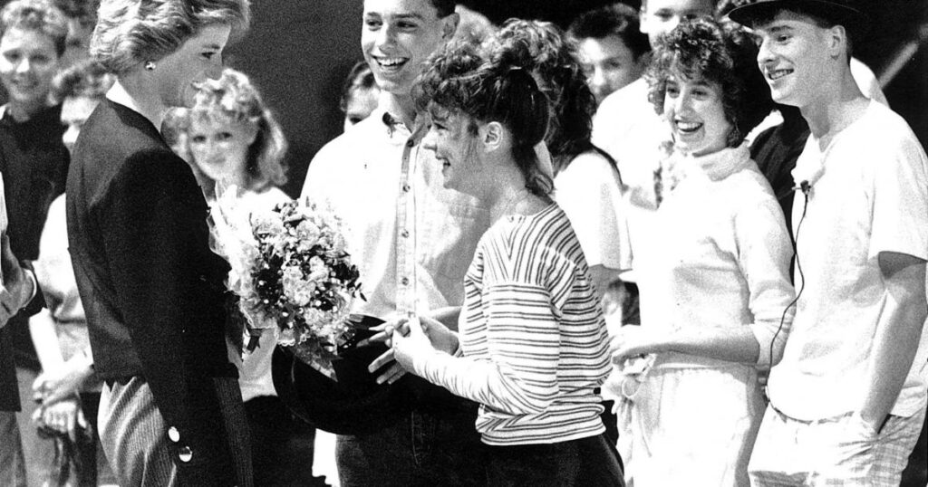 When Princess Diana visited Poole to help sick children