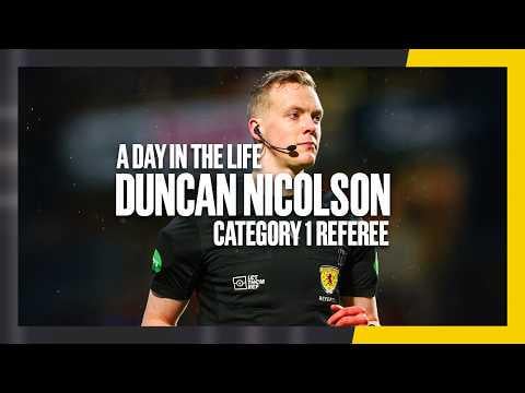 A Day in the Life of a Referee | Duncan Nicolson | Scottish FA