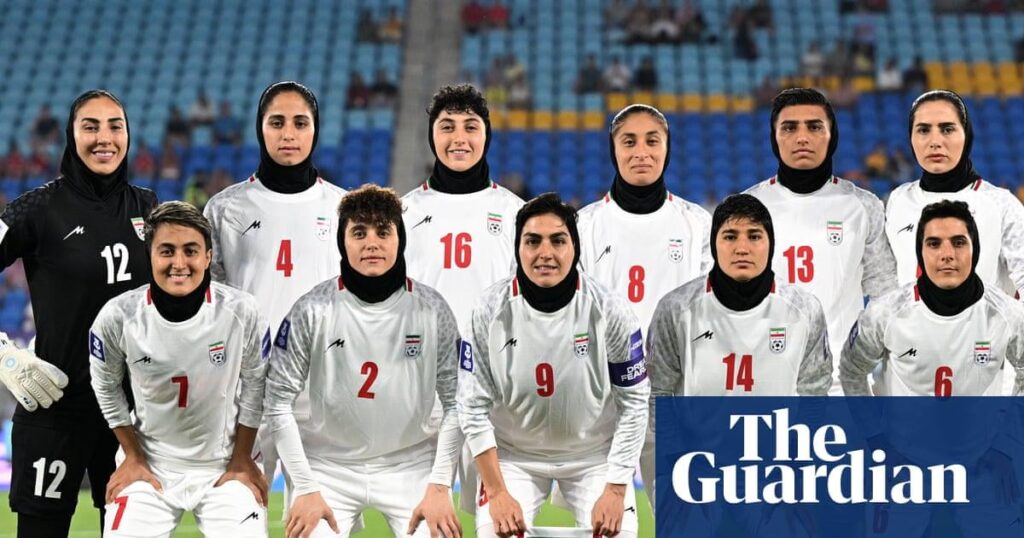 Iran’s women’s team decline to sing national anthem before Asian Cup tie | Women's football | The Guardian