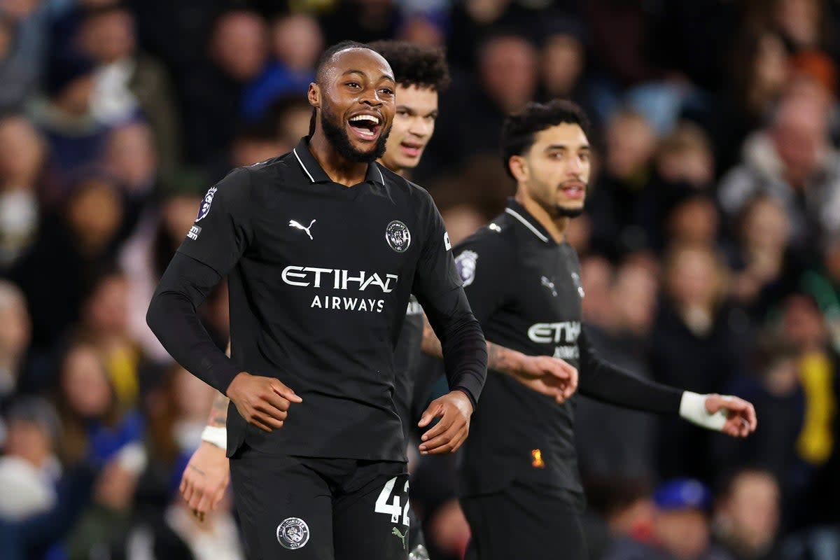 Antoine Semenyo scored the winner for Manchester City at Elland Road (Getty Images)